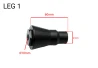 SEFIS STONE universal Sturzpads M10 für Motorrad