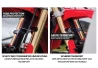 SEFIS MX Distanzstück der Vordergabel zum Transport von Motorrädern 270mm für Motorrad