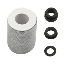 SEFIS Ersatz-Kohlefilter für Verlängerungshahn Verlängerung schwenkbar 1080° mit Kohlefilter - Chrom