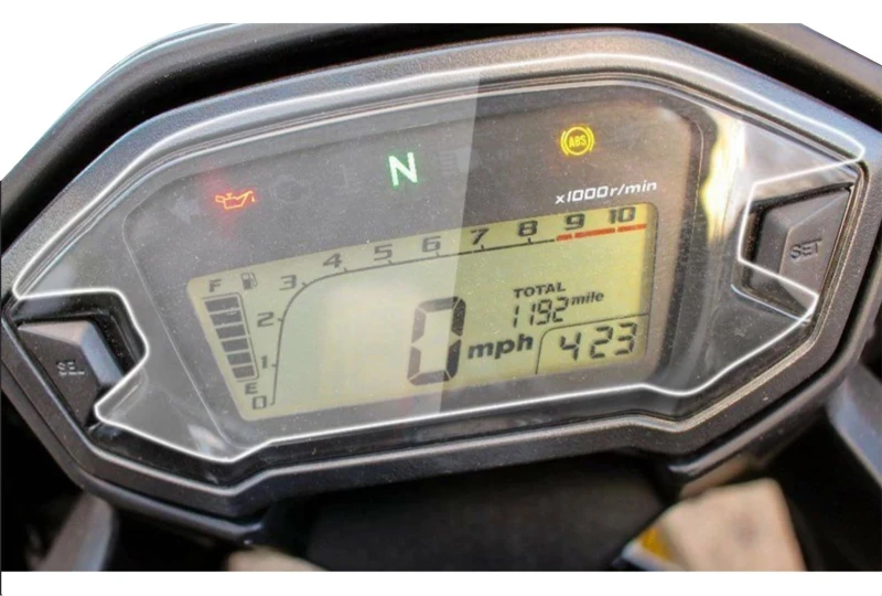 SEFIS Tacho-Display Schutzfolie Honda CBR 500R/F/X CB 500R/F/X 2013-2018 für Motorrad