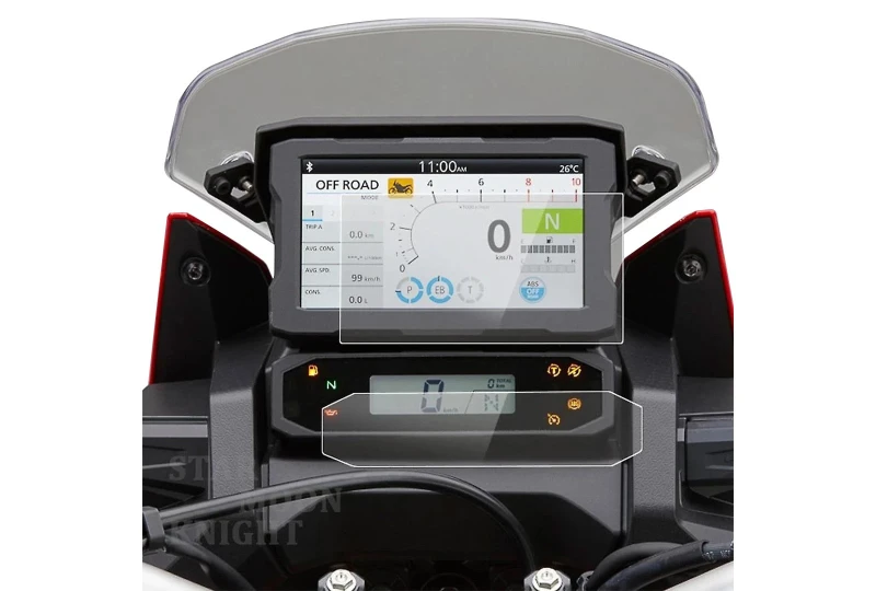 SEFIS Tacho-Display Schutzfolie Honda CRF1100L Africa Twin (2020+) / NT1100 (2021+) für Motorrad