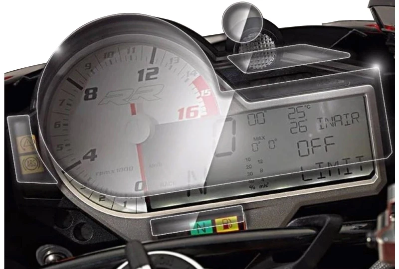 SEFIS Tacho-Display Schutzfolie BMW S 1000 R S 1000 RR S 1000 XR 2015 2016 2017 2018 für Motorrad