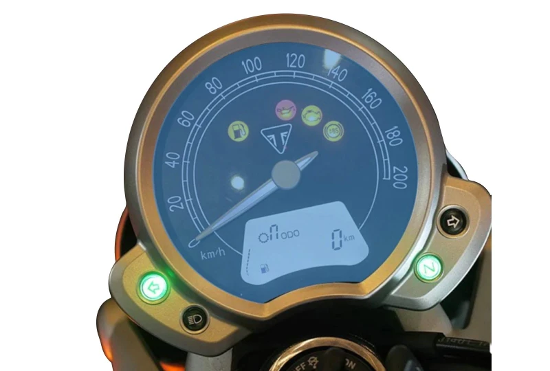 SEFIS Tacho-Display Schutzfolie Triumph Street Twin 900 für Motorrad