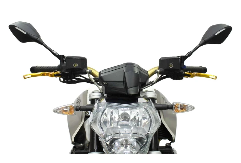 SEFIS Optic Rückspiegel mit LED-Blinkern Aprilia für Motorrad