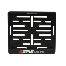 SEFIS Kennzeichenhalter / Nummernschildhalter für Motorräder CZ