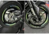 SEFIS PREMIUM ST 1 zweiteilige Felgenaufkleber - rot für Motorrad