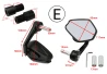 SEFIS RAW 1 Lenkerspiegel Yamaha M16 für Motorrad