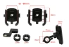 SEFIS RW kompakter Telefonhalter mit Quick-Lock-System für Motorrad