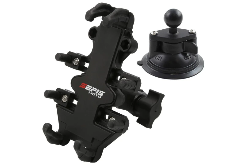 SEFIS Spine Telefonhalter mit Auto-Saugnapf für Motorrad