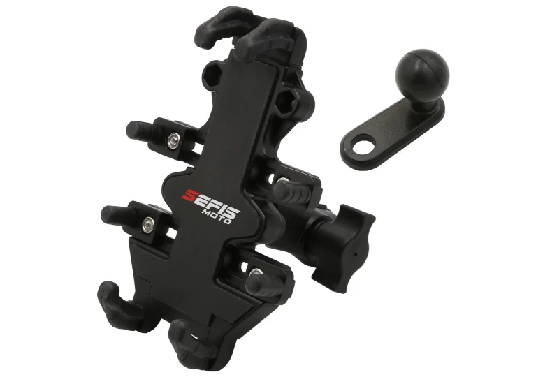 SEFIS SPINE L ganzmetall outdoor Telefonhalter unter den Rückspiegel für Motorrad