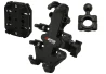 SEFIS Spine R Telefonhalter für die Lenkerstrebe mit Anti-Shock-Adapter für Motorrad