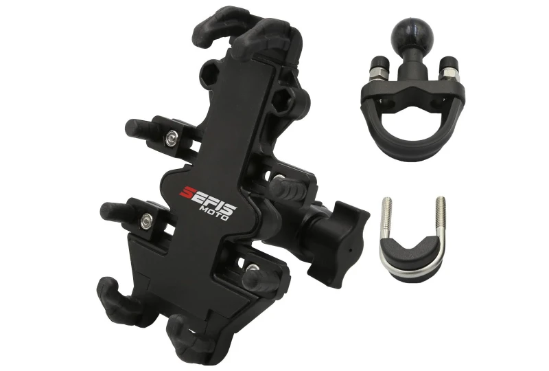 SEFIS SPINE T ganzmetall Outdoor-Halter mit Klemme für BMW R1200GS für Motorrad