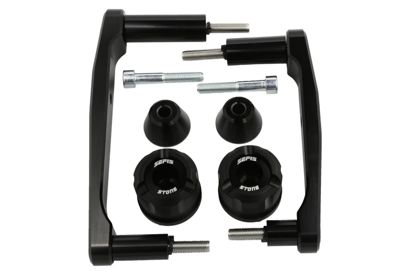SEFIS STONE Sturzpads Kawasaki Z900 schwarz für Motorrad