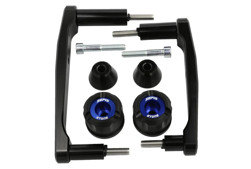 SEFIS STONE Sturzpads Kawasaki Z900 blau für Motorrad