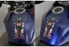 SEFIS Tankpad EASY - Šéfis dunkele Version für Motorrad