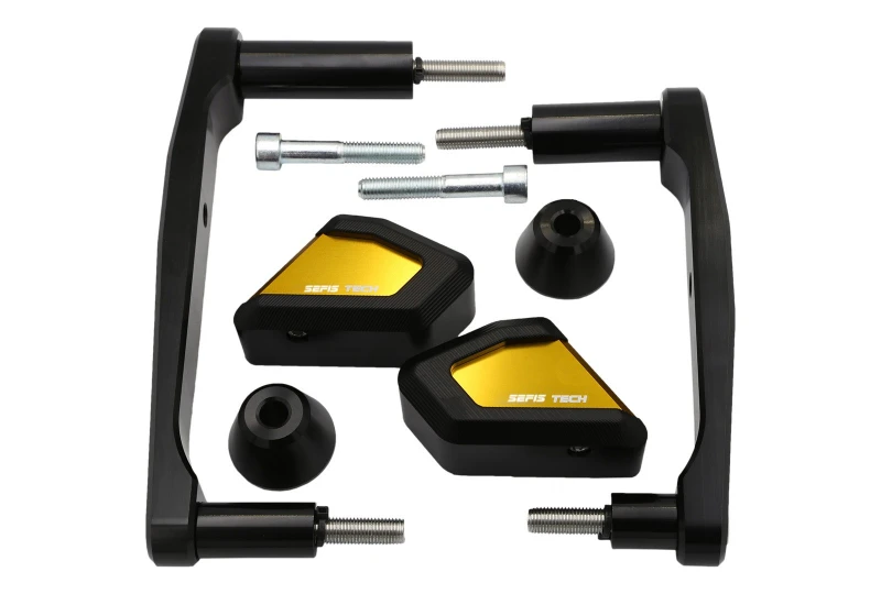 SEFIS TECH Sturzpads Kawasaki Z900 gold für Motorrad