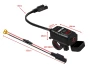 SEFIS UN10 1x USB-A und 1x USB-C Ladegerät/Steckdose mit Voltmeter für Motorrad SEFIS UN10 1x USB-A und 1x USB-C Ladegerät/Steckdose mit Voltmeter für Motorrad