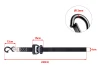 SEFIS SET 40 Securing Straps 4x Lashing Strap 4x Belt für Motorrad