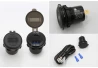 SEFIS USB-C PD 45W + USB-A QC 3.0 18W Schnellladegerät / Steckdose für Motorrad