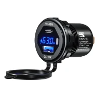 SEFIS USB-C PD 45W + USB-A QC 3.0 18W Schnellladegerät / Steckdose