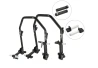 SEFIS D20U klappbarer mobiler universeller Motorradständer - SET Front und Heck - Dorn / Standard für Motorrad