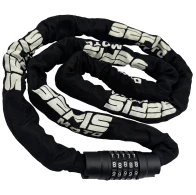 SEFIS Kombinationsschloss mit 8 mm Kette, 2 m