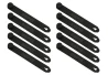 SEFIS Gummibänder für Schläuche und Kabel 75mm 10 Stk für Motorrad