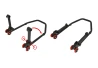 SEFIS D20 klappbarer Motorradständer Set - Lenkkopf und Hinterrad für Motorrad