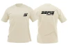 SEFIS Street T-Shirt beige 1+1 für Biker