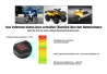 SEFIS UN10 2x USB Ladegerät/Steckdose mit Voltmeter für Motorrad