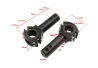 SEFIS Universalklemme mit Halter - 18-22mm für Motorrad