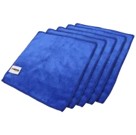 SEFIS Mikrofaser-Reinigungstuch 5 Stück GMS450 25*25cm blau