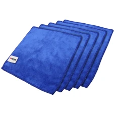 SEFIS Mikrofaser-Reinigungstuch 5 Stück GMS450 25*25cm blau