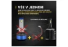VW H7 LED LAMPEN 72W PAAR / GOLF PASSAT TIGUAN TOURAN EOS SHARAN SCIROCCO weiß für das Auto