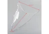 Klares Plexiglasschild  Yamaha YZF R6 2003-2005 für Motorrad