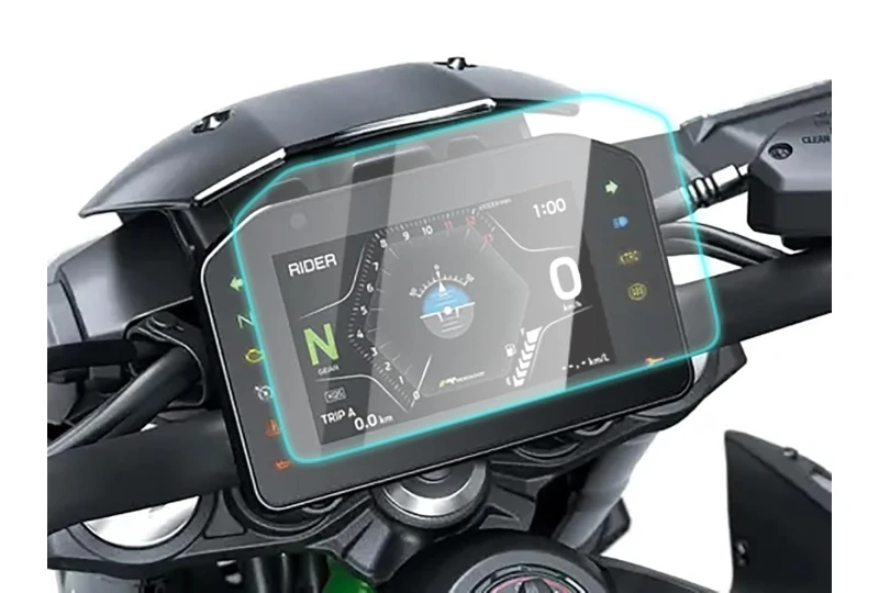 SEFIS Tacho-Display Schutzfolie Kawasaki Z900 2025 für Motorrad