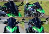 Schwarzes Plexiglasschild Kawasaki Z900 2017-2019