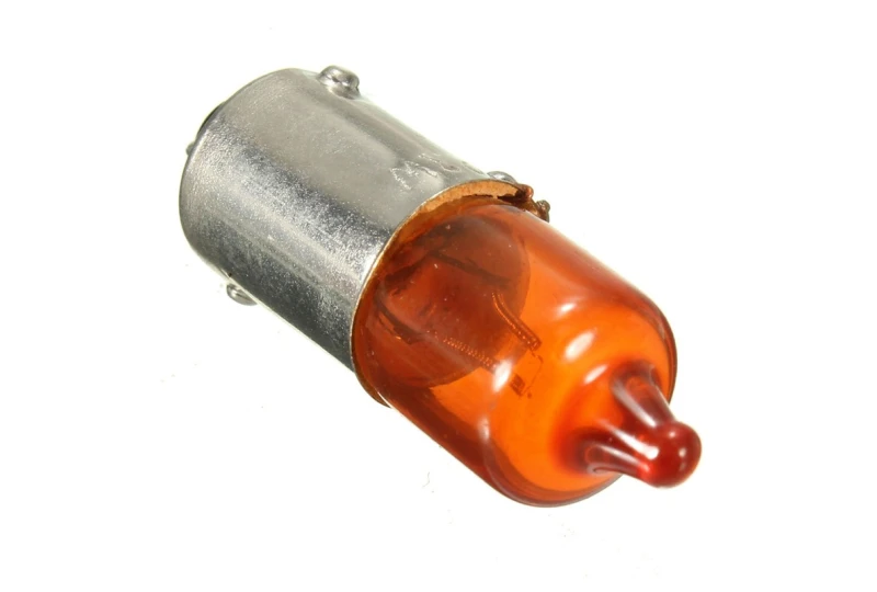 Glühbirne 12V 21W BA9S orange