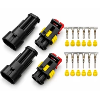 Wasserdichter Stecker 2Pin SUPERSEALE 1,5 2 Stk.