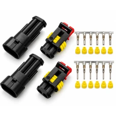 Wasserdichter Stecker 2Pin SUPERSEALE 1,5 2 Stk.
