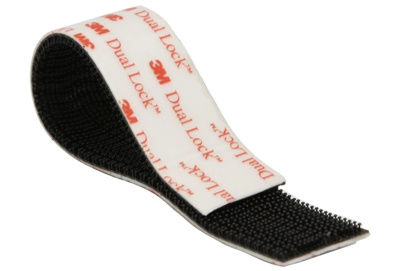 3M Dual Lock selbstklebendes doppelseitiges Klettverschlussband 20cm schwarz 