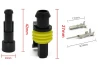 Wasserdichter Stecker 1 Pin SUPERSEALE 1,5 2 Stk. für Motorrad