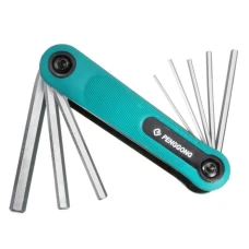 Klappbares Messerdesign mit 8 Innensechskantschlüsseln