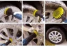 SEFIS-Set mit 3 Bürstenaufsätzen für den Bohrer - weich für das Auto