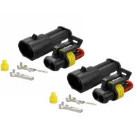 Wasserdichter Stecker 2Pin SUPERSEALE 1,5 2 Stk.