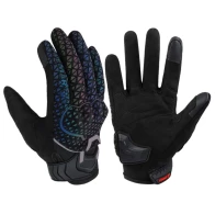 SEFIS reflektierende Sommerhandschuhe für Motorrad / Fahrrad / Roller