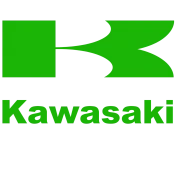 Kawasaki einteilige Aufkleber